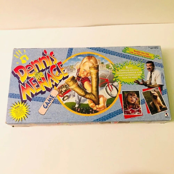 1993 Dennis The Menace The Movie Playtoy Board Game  Complete French and ENG - Picture 1 of 16